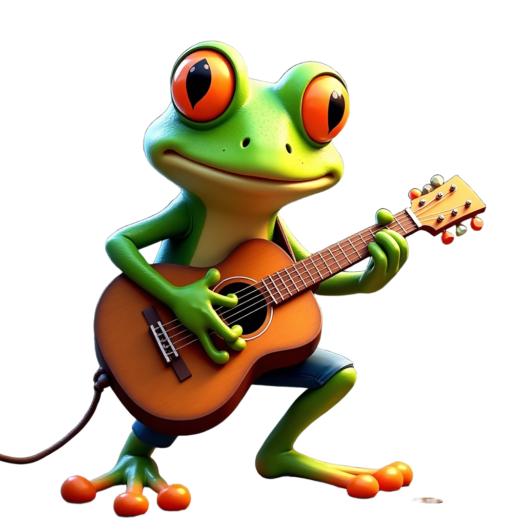 Froggy Guitarist